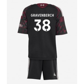 Liverpool Ryan Gravenberch #38 Tredjetrøje Børn 2026-27 Kortærmet (+ Korte bukser)
